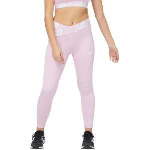 imageNew Balance Womens Relentless Crossover High Rise 78 TightLilac Cloud