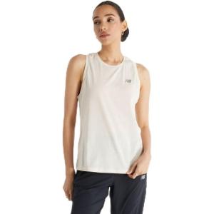 imageNew Balance Womens Sport Essentials Heathertech TankLinen Heather
