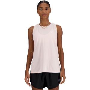 imageNew Balance Womens Sport Essentials Heathertech TankQuartz Pink Heather