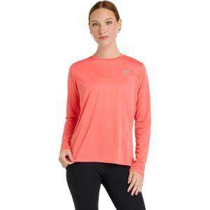 imageNew Balance Womens Sport Essentials Long SleeveDrift Red