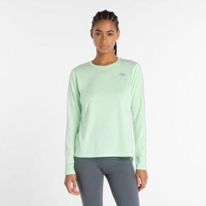 imageNew Balance Womens Sport Essentials Long SleeveLab Green