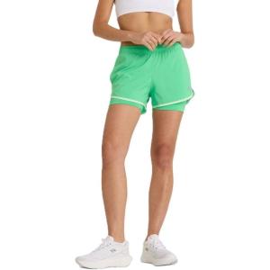 imageNew Balance womens Sport Essentials 2in1 Short 3quotGreen Apple