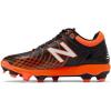 imageNew Balance Mens 4040 V5 Metal Baseball ShoeBlackOrange