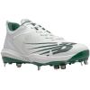 imageNew Balance Mens FuelCell 4040 V6 MetalBaseball ShoeTeam Forest GreenWhite