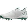 imageNew Balance Mens FuelCell 4040 V6 MetalBaseball ShoeTeam Forest GreenWhite