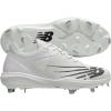 imageNew Balance Mens FuelCell 4040 V6 MetalBaseball ShoeWhiteBlack