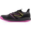 imageNew Balance Womens 796 V3 Hard Court Tennis ShoeMagnetBlackVibrant Pink