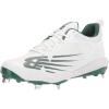 imageNew Balance Mens FuelCell 4040 V6 MetalBaseball ShoeTeam Forest GreenWhite