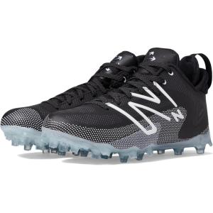 imageNew Balance Mens Freezelx V4 Lacrosse ShoeBlackWhitePolar Blue