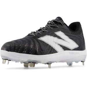 imageNew Balance Mens FuelCell 4040 V7 Metal Baseball ShoeBlackOptic White