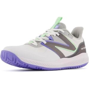 imageNew Balance Womens 796 V3 Hard Court Tennis ShoePadel Nb WhiteCastlerockVibrant Violet