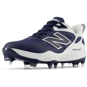 imageNew Balance Womens Fresh Foam Velo V4 MoldedSoftball ShoeTeam NavyWhite