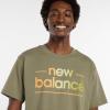 imageNew Balance Mens Bright Speed TShirtDark Olivine