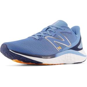 imageNew Balance Mens Fresh Foam Arishi V4 Running ShoeHeritage BlueHot Marigold