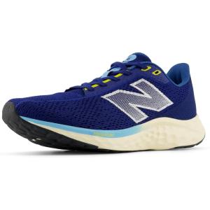 imageNew Balance Mens Fresh Foam Arishi V4 Running ShoeInkwellBlue AgateGinger Lemon