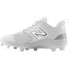 imageNew Balance Mens Fresh Foam 3000 V6 MoldedBaseball ShoeGreyWhite