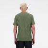 imageNew Balance Mens Knit TShirtDark Olivine