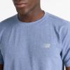 imageNew Balance Mens Knit TShirtHeron Blue
