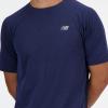 imageNew Balance Mens Knit TShirtNb Navy