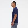 imageNew Balance Mens Knit TShirtNb Navy