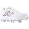 imageNew Balance Womens FuelCell Fuse V4 MoldedSoftball ShoeOptic WhiteRaincloud