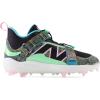 imageNew Balance Womens FuelCell Lindor V2 Comp Baseball ShoeBlackOrbit PinkElectric Jade