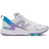 imageNew Balance Womens FuelCell Romero Duo V2 Trainer Softball ShoeWhitePurple FadeCoastal Blue