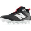 imageNew Balance Mens Rush V5 Mid Lacrosse ShoeBlackWhiteTeam Red