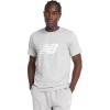 imageNew Balance Mens Sport Jersey Logo TShirtAthletic Grey