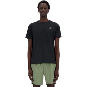 imageNew Balance Mens Knit TShirtBlack