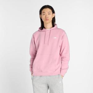 imageNew Balance Mens Sport Essentials Fleece HoodiePink Taffy