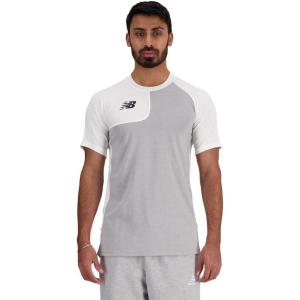imageNew Balance Mens Ss Asym Baseball Top RightWhite