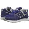 imageNew Balance Boys 574 V1 Laceup SneakerNavyWhite