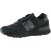 imageNew Balance Kids 574 V1 Classic Suede Laceup SneakerBlackBlack