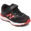 imageNew Balance Kids 680 V6 Hook and Loop Running ShoeBlackTeam Red