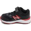 imageNew Balance Kids 680 V6 Hook and Loop Running ShoeBlackTeam Red