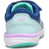 imageNew Balance Kids 680 V6 Hook and Loop Running ShoeCaptain BlueDark Violet GloWhite Mint