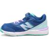 imageNew Balance Kids 680 V6 Hook and Loop Running ShoeCaptain BlueDark Violet GloWhite Mint