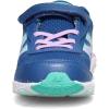 imageNew Balance Kids 680 V6 Hook and Loop Running ShoeCaptain BlueDark Violet GloWhite Mint