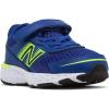 imageNew Balance Kids 680 V6 Hook and Loop Running ShoeMarine BlueLemon SlushBlack