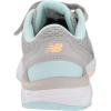 imageNew Balance Kids 680 V6 Hook and Loop Running ShoeRain CloudPale Blue ChillLight Mango