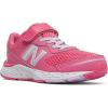 imageNew Balance Kids 680 V6 Hook and Loop Running ShoeSporty PinkAstral Glow
