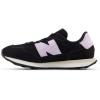imageNew Balance UnisexChild 237 V1 Bungee SneakerBlackLilac Glo