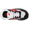 imageNew Balance UnisexChild 237 V1 Bungee SneakerGrey MatterTrue Red