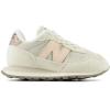 imageNew Balance UnisexChild 237 V1 Bungee SneakerTurtledoveVintage Rose