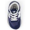 imageNew Balance UnisexChild 237 V1 Bungee SneakerWhiteNb Navy