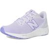 imageNew Balance UnisexChild Fresh Foam Arishi V4 LaceupRunning ShoeBright LavenderViolet Crush