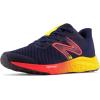 imageNew Balance UnisexChild Fresh Foam Arishi V4 LaceupRunning ShoeTeam NavyElectric RedEgg Yolk