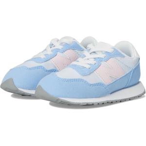 imageNew Balance UnisexChild 237 V1 Bungee SneakerIce BlueRose Sugar