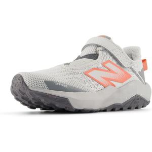 imageNew Balance UnisexChild Dynasoft Nitrel V6 Hook and Loop Running ShoeGrey MatterSlate GreyFlare